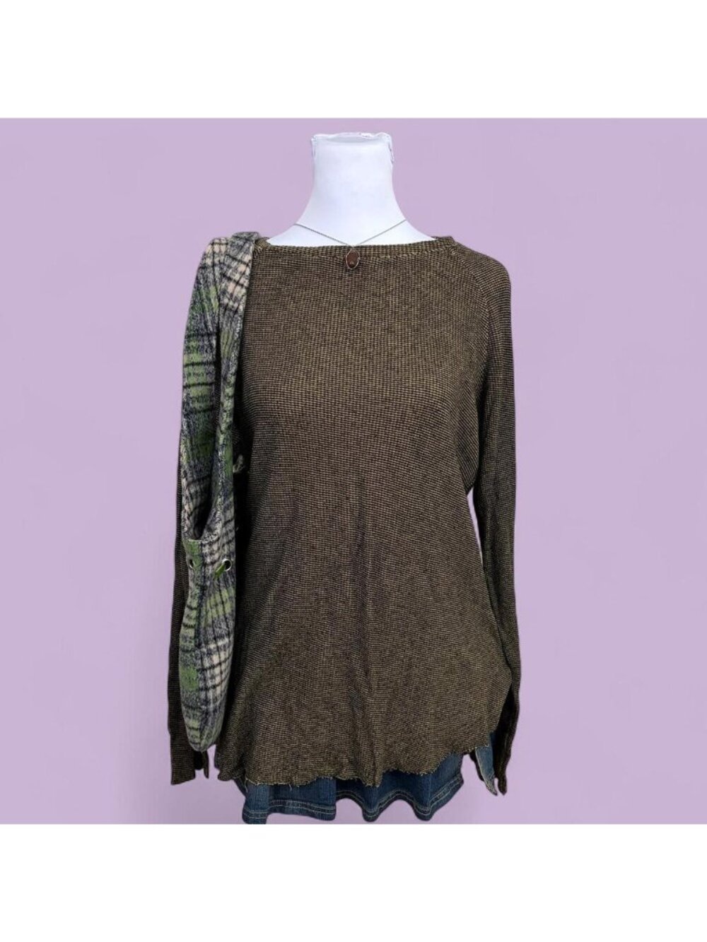 90s alt grunge subversive basic long sleeve thermal
